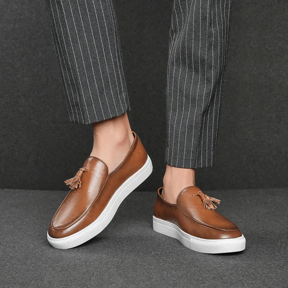 Men's Leather Moccasin Toulouse - Pure - PURECLO