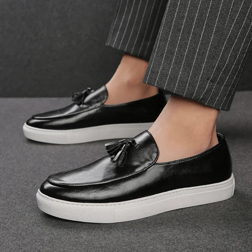 Men's Leather Moccasin Toulouse - Pure - PURECLO