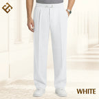 EaseTailor Calça Masculina Reta Smart Comfort