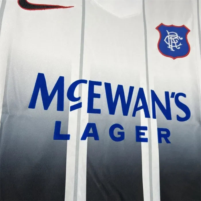 Retro Rangers Away Kit 1997 1999 Football Jersey - PURECLO