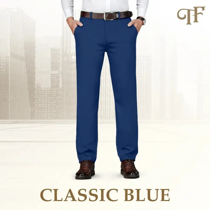 Pure™ TimelessFlex – Pantalones Clásicos de Corte Recto para Hombre con Elasticidad 4-Way Stretch