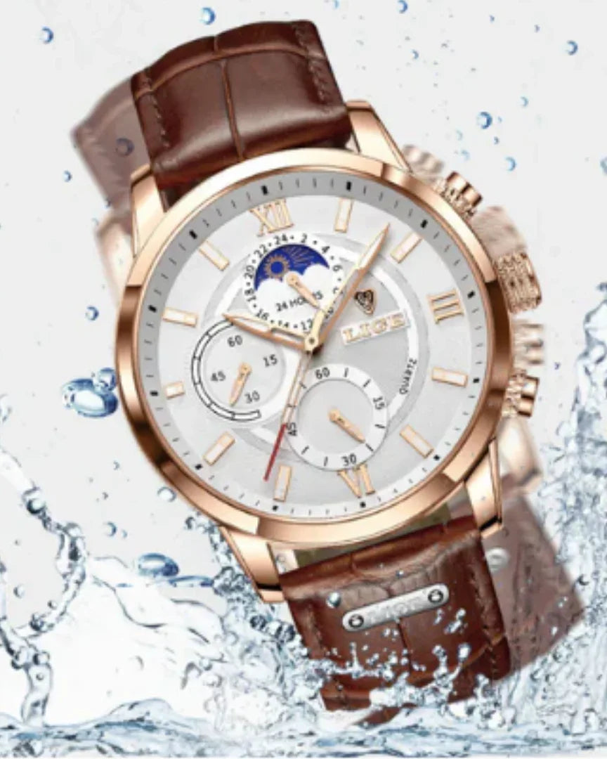 Lugano Classic Watch (Waterproof) - PURECLO