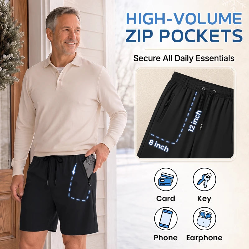 Pure™  ArcticMove - Ultra-Soft Ice Silk Stretch Shorts PURECLO