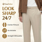 EaseTailor - Flexible Straight Fit Smart Comfort Pants PURECLO