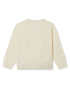 N.Peal Wrap Cashmere Cardigan New Ivory White