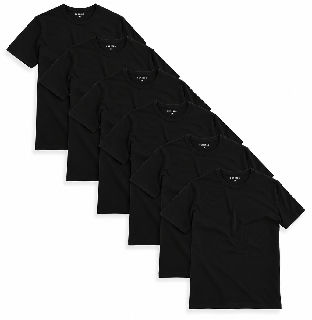 [BUY 3 GET 6] Kit 5 T-Shirt Pima Cotton | Pure™ Premium Edition PURECLO