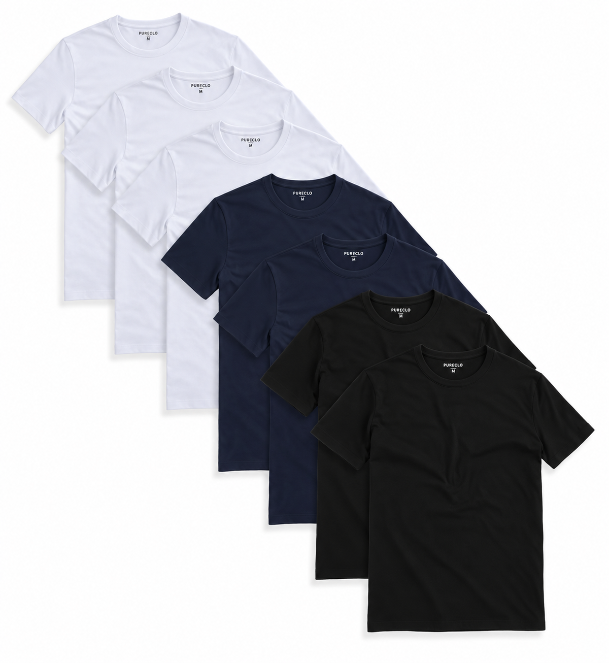 [BUY 3 GET 6] Kit 5 T-Shirt Pima Cotton | Pure™ Premium Edition PURECLO