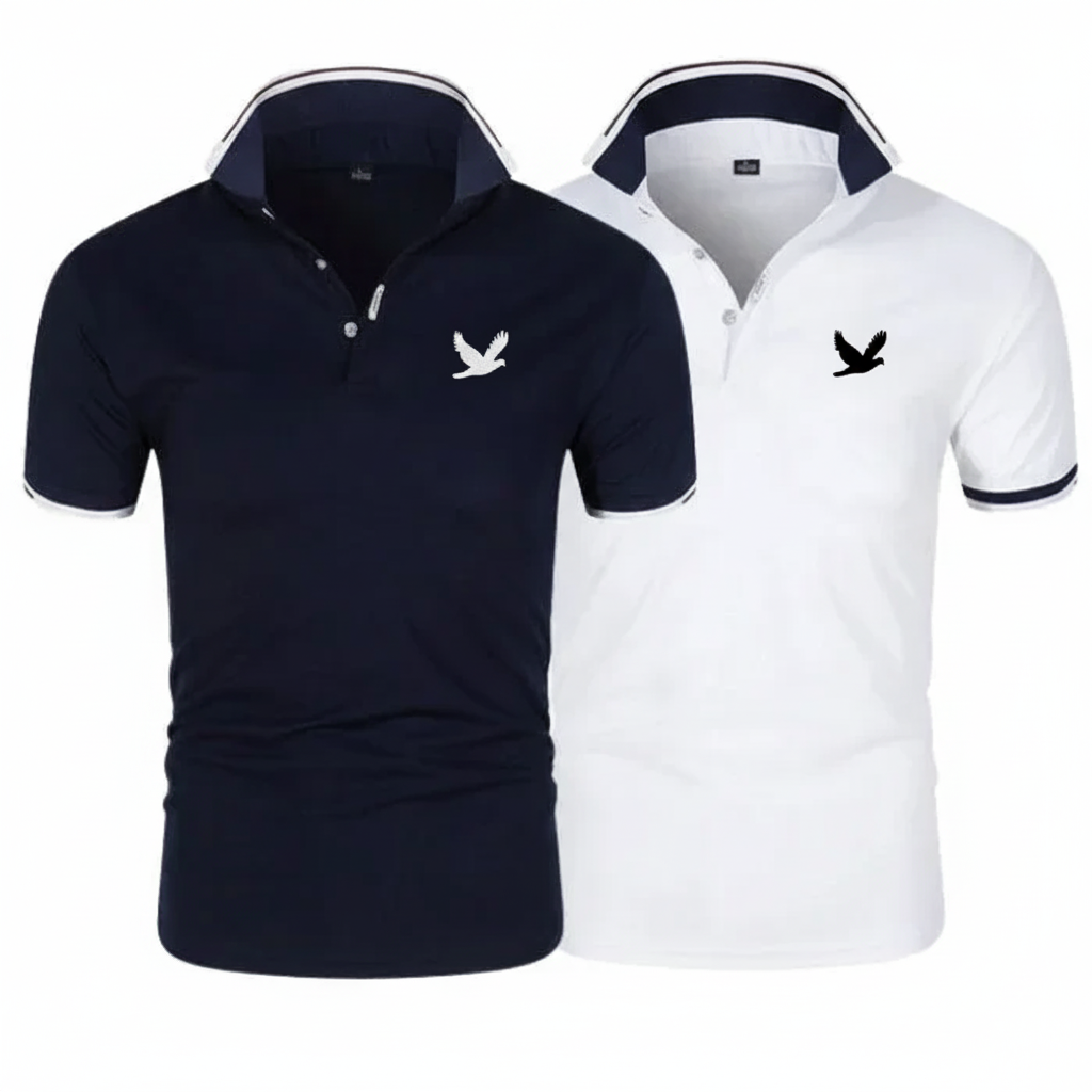 PureClo™ | 2-Pack Essential Polo Shirts [BUY 1, GET 2]