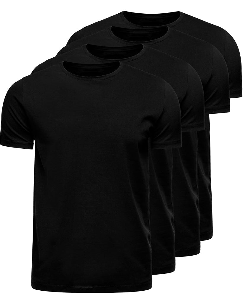 Kit 4 Camisetas Pima Premium