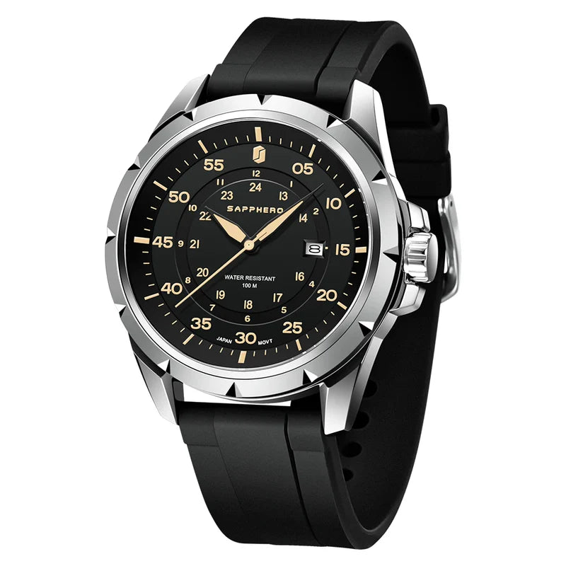 PURE – Spitfire Mk.II Shadow Chrono Sapphero 100M PURECLO