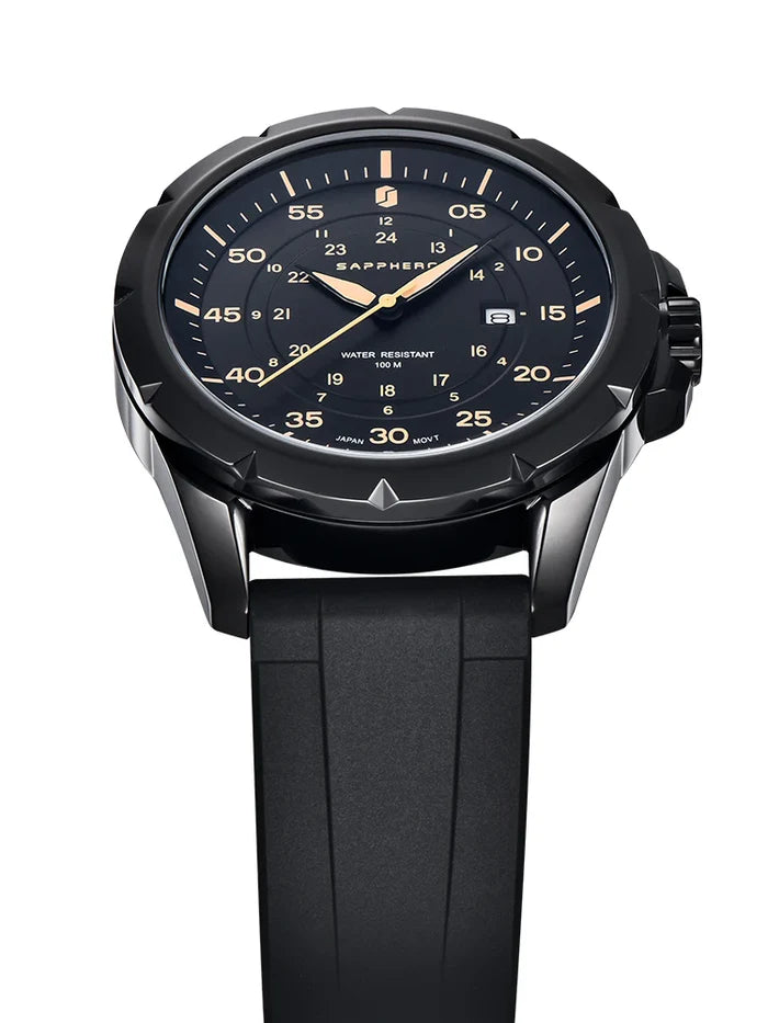 PURE – Spitfire Mk.II Shadow Chrono Sapphero 100M PURECLO