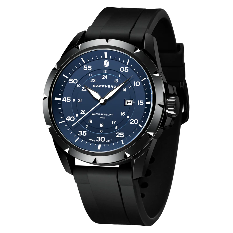 PURE – Spitfire Mk.II Shadow Chrono Sapphero 100M PURECLO