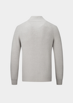 100% Merino Wool ZIPPED CARDIGAN