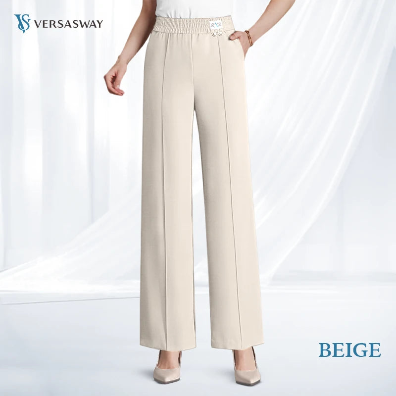 Pure VersaSway - Ultra Smooth High Rise Elastic Waist Comfy Pants