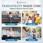 Pure VersaSway - Ultra Smooth High Rise Elastic Waist Comfy Pants