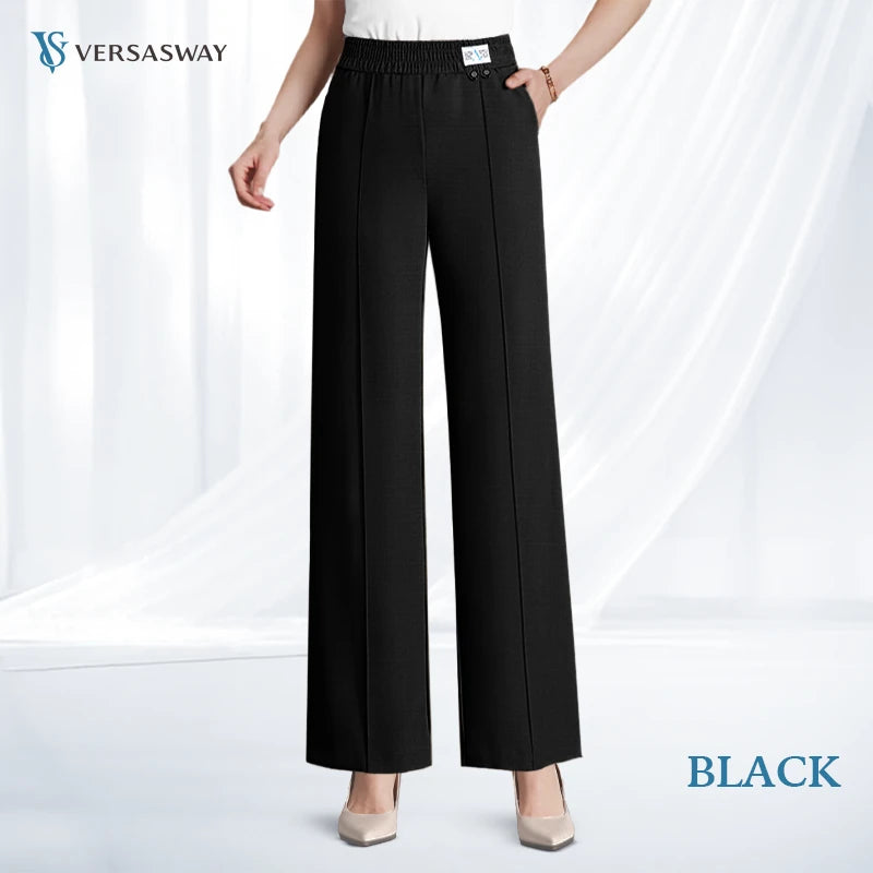Pure VersaSway - Ultra Smooth High Rise Elastic Waist Comfy Pants