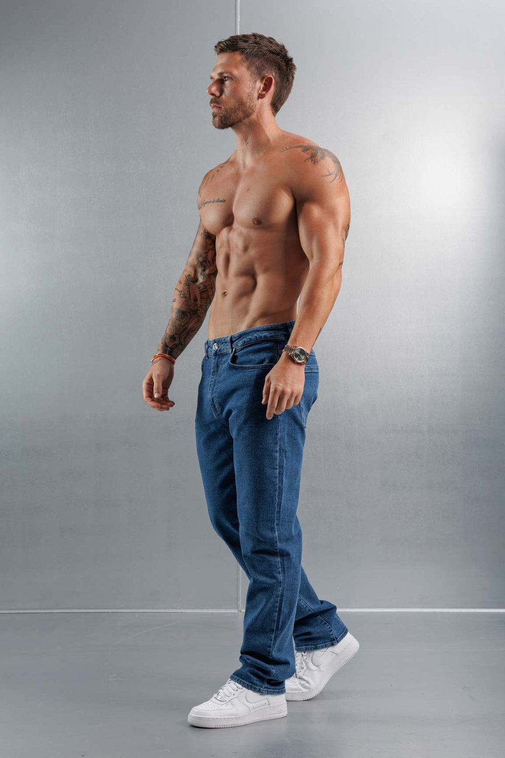 Legend London Jeans BAGGY JEANS - CLASSIC BLUE WASH