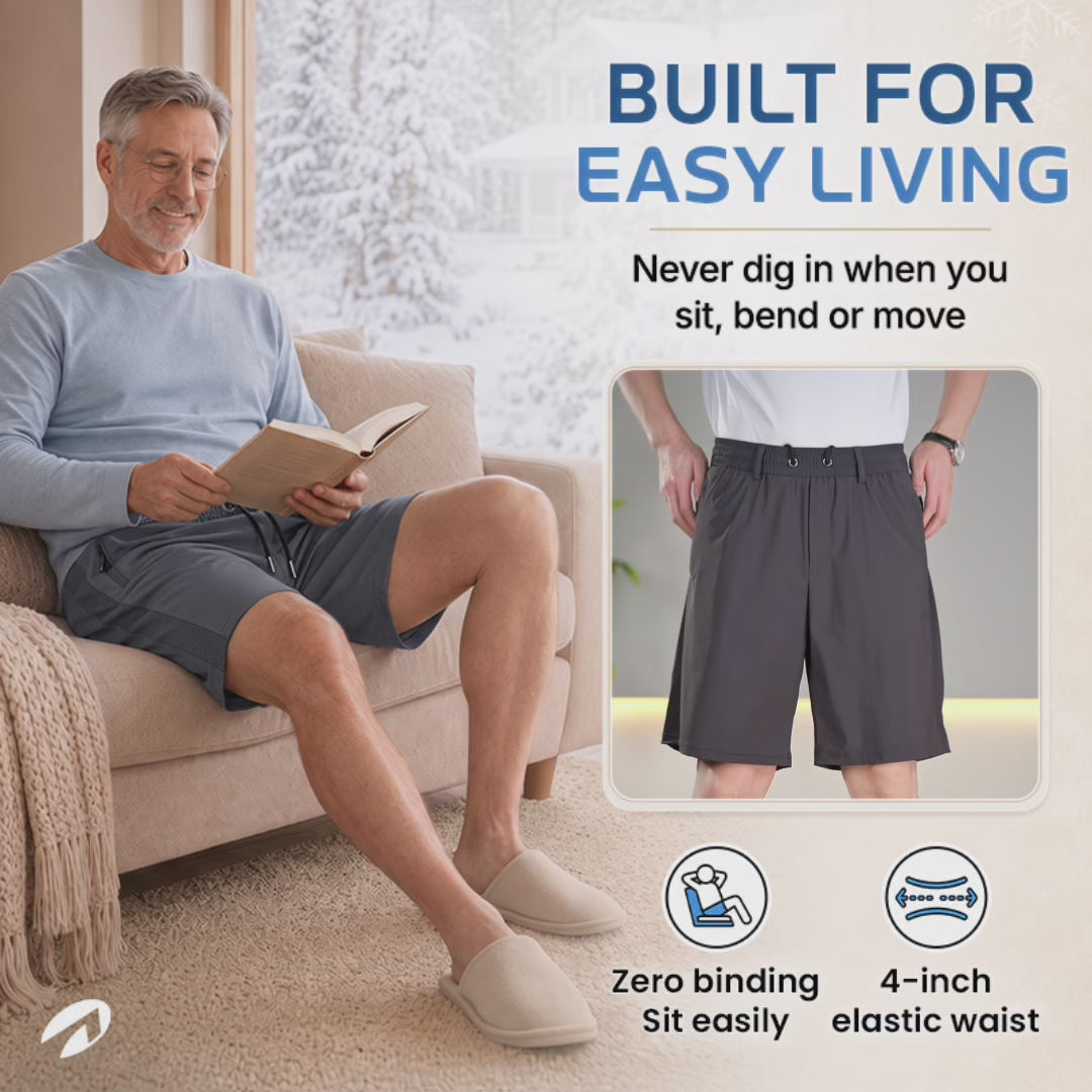 Pure™  ArcticMove - Ultra-Soft Ice Silk Stretch Shorts