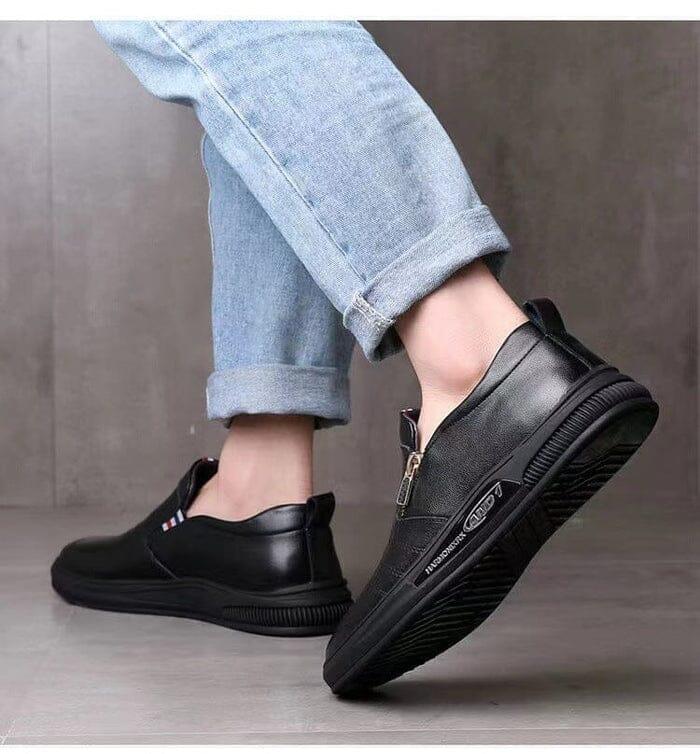 Ultra Comfortable Men's Slip-On Sneakers + Gift - Pure - PURECLO